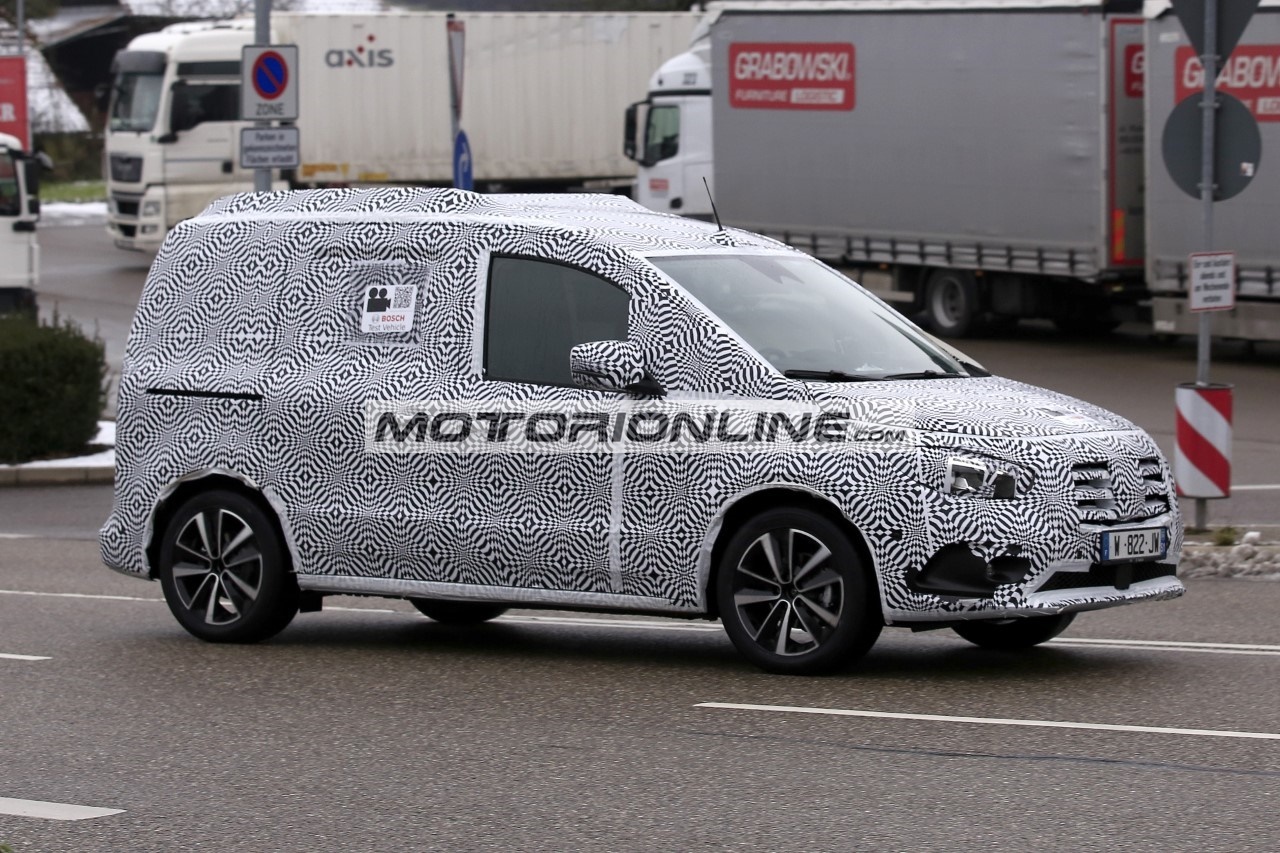 Mercedes Citan - Foto spia 4-12-2020