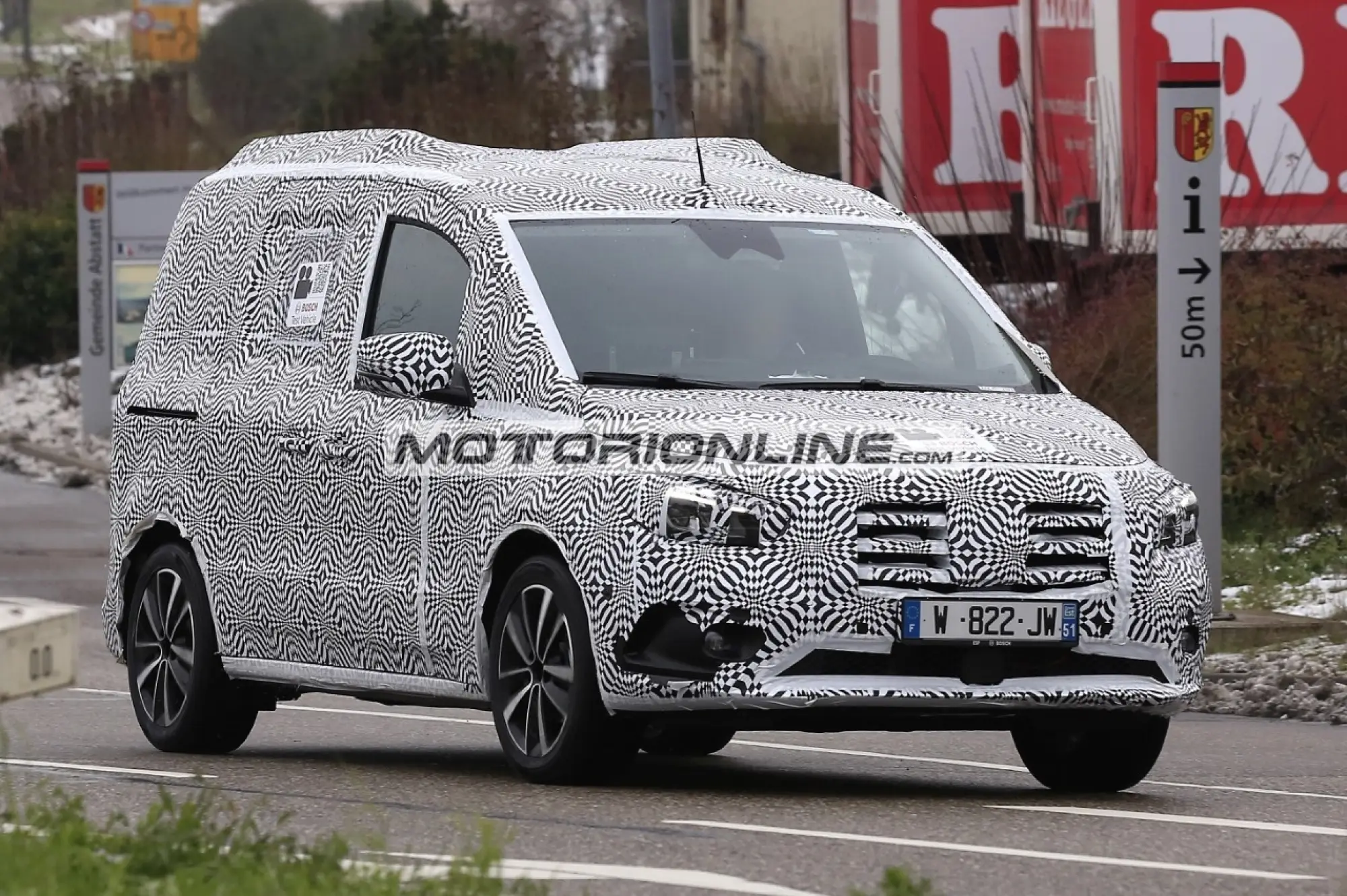 Mercedes Citan - Foto spia 4-12-2020 - 8