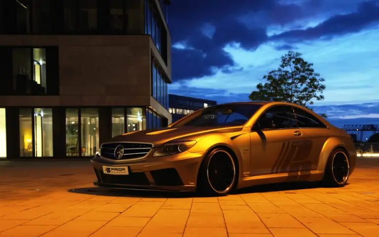 Mercedes CL Black Edition V2 by Prior Design - 8