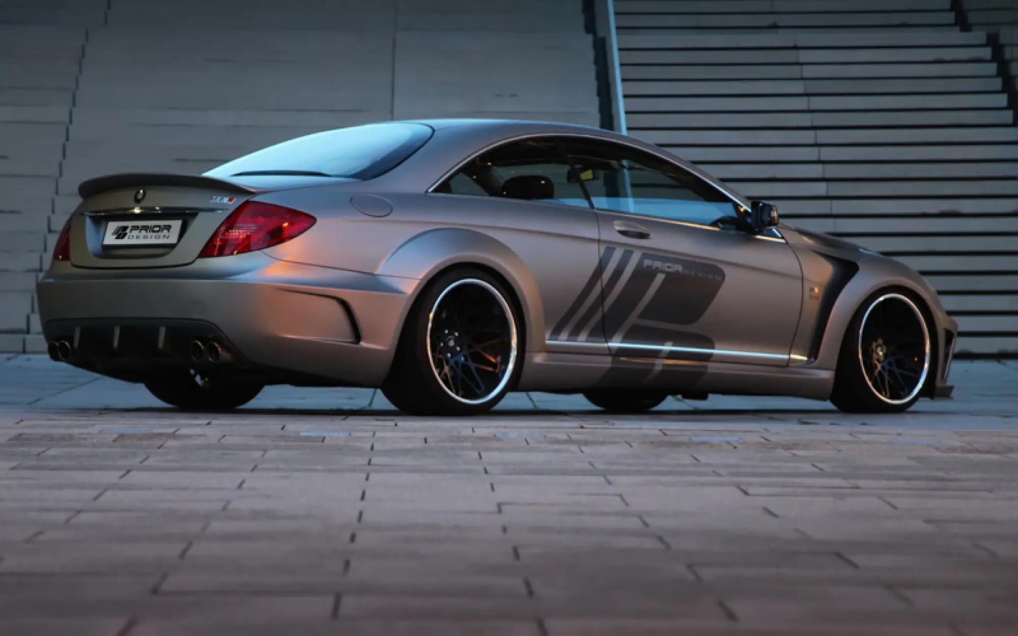 Mercedes CL Black Edition V2 by Prior Design - 14