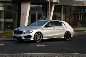 Mercedes CLA 45 AMG Shooting Brake - Foto spia 31-03-2014