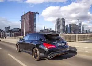 Mercedes CLA 45 AMG Shooting Brake OrangeArt Edition 2015