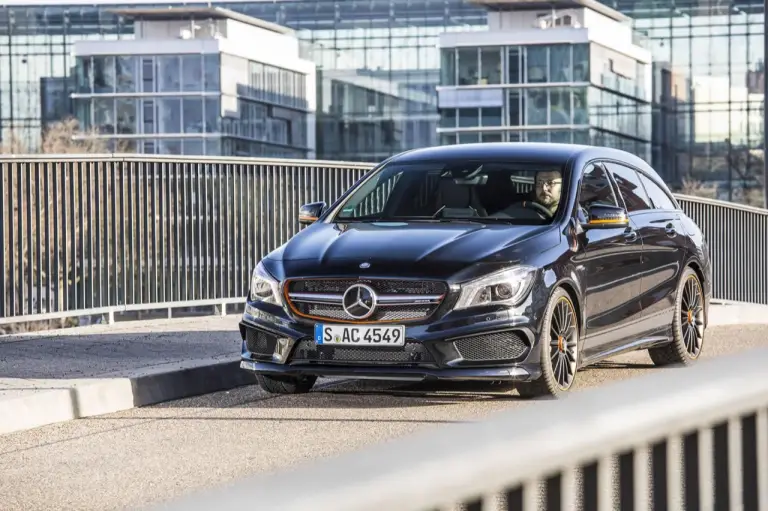 Mercedes CLA 45 AMG Shooting Brake OrangeArt Edition 2015 - 35