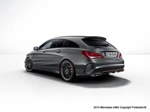 Mercedes CLA 45 AMG Shooting Brake OrangeArt Edition 2015