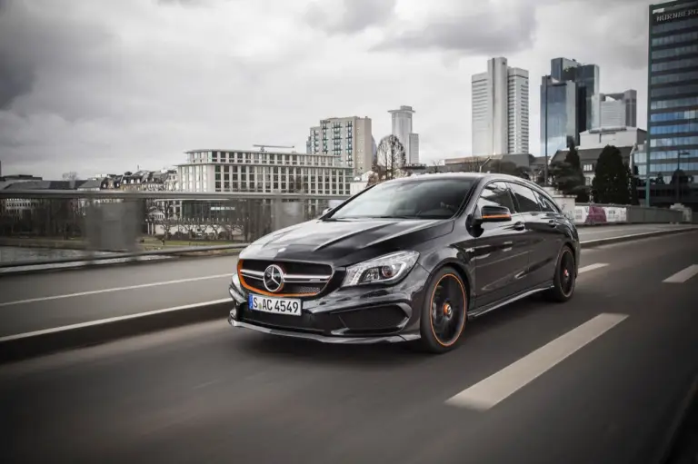 Mercedes CLA 45 AMG Shooting Brake OrangeArt Edition 2015 - 58