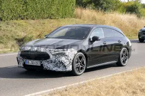 Mercedes CLA e CLA Shooting Brake 2023 - Foto Spia 26-08-2022