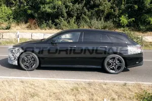 Mercedes CLA e CLA Shooting Brake 2023 - Foto Spia 26-08-2022