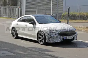 Mercedes CLA e CLA Shooting Brake 2023 - Foto Spia 26-08-2022