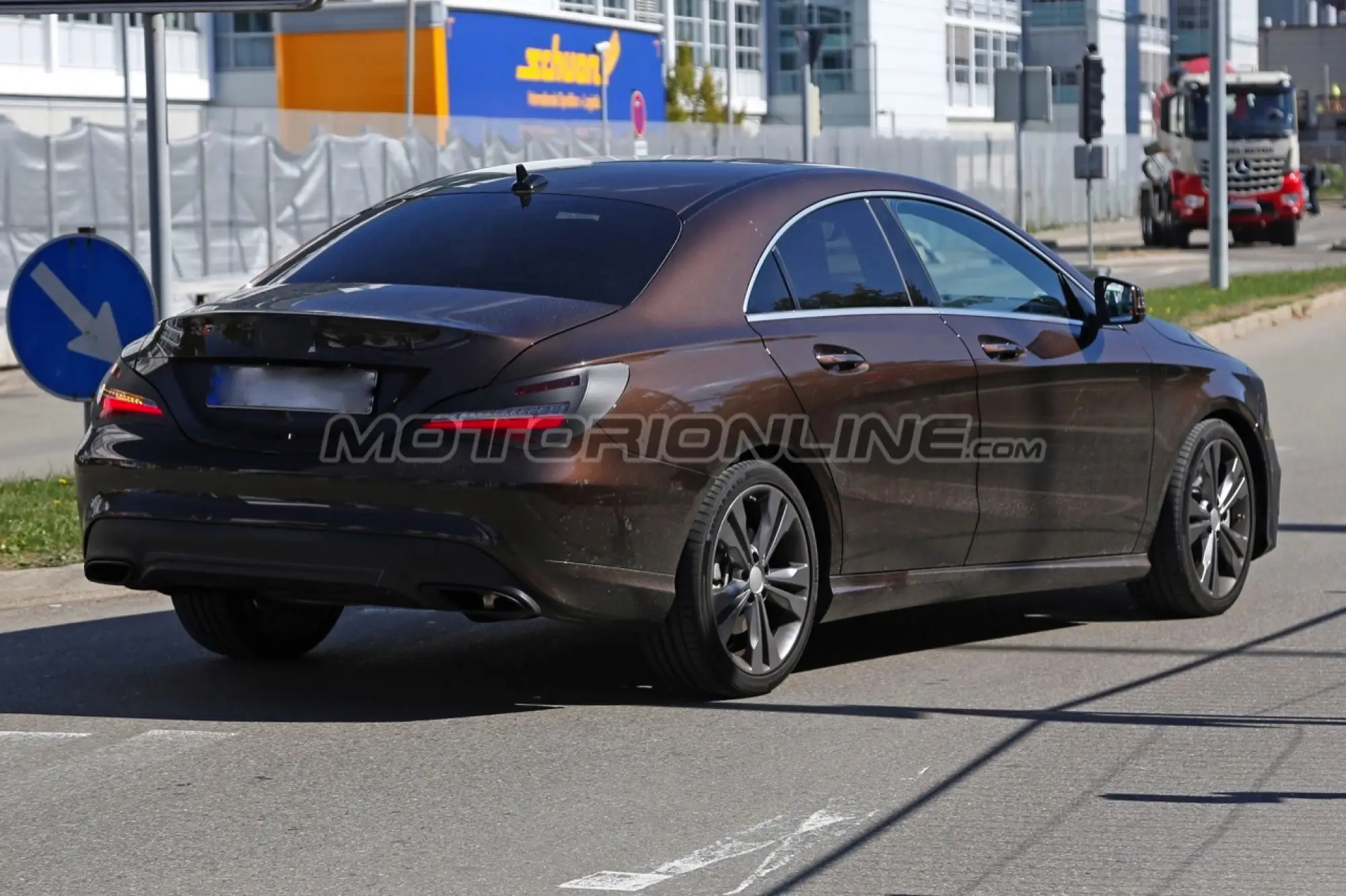 Mercedes CLA e CLA Shooting Brake My 2016 - Foto spia 28-09-2015 - 6