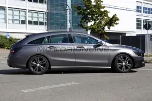 Mercedes CLA e CLA Shooting Brake My 2016 - Foto spia 28-09-2015
