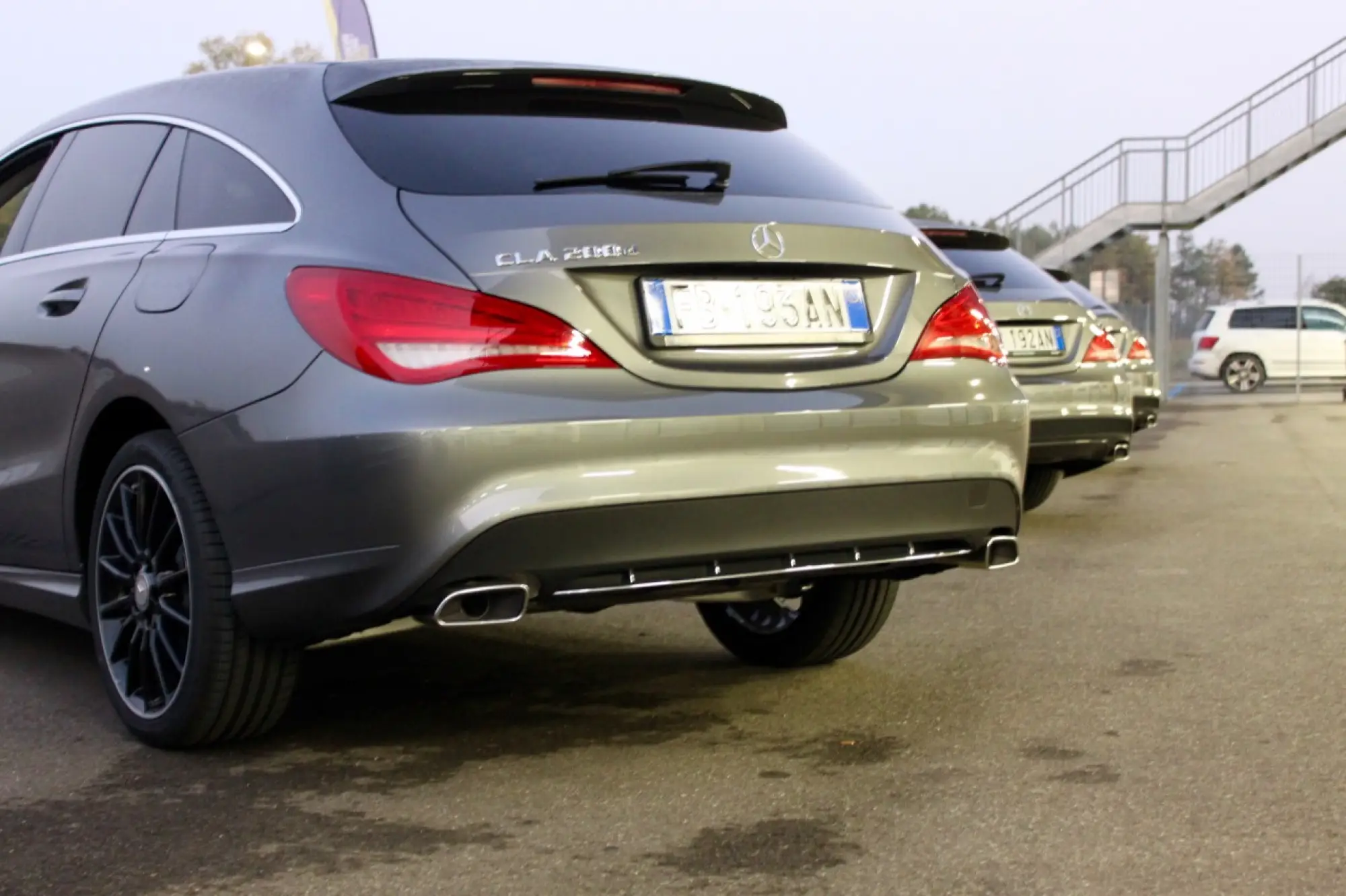 Mercedes CLA e CLA Shooting Brake Night e Dark Night - Test drive a Modena 30 e 31 ottobre 2015 - 5