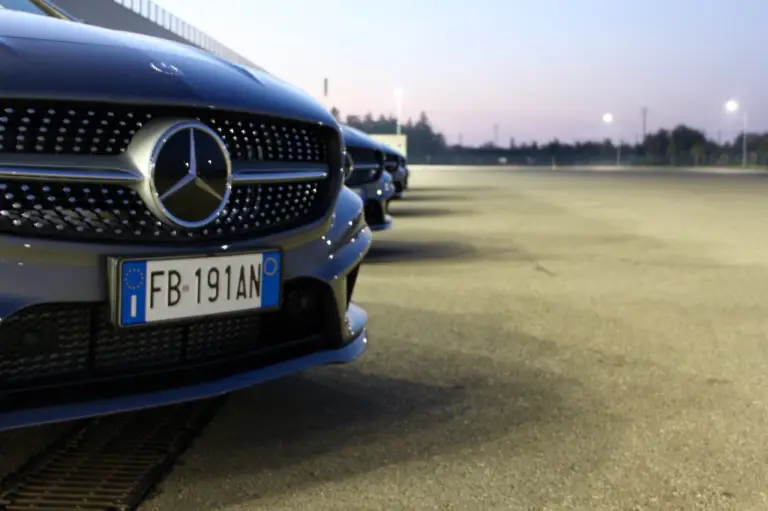 Mercedes CLA e CLA Shooting Brake Night e Dark Night - Test drive a Modena 30 e 31 ottobre 2015 - 19