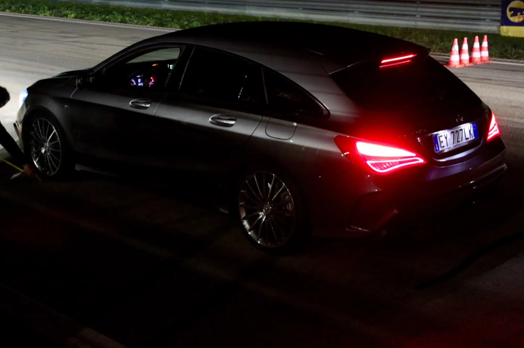 Mercedes CLA e CLA Shooting Brake Night e Dark Night - Test drive a Modena 30 e 31 ottobre 2015 - 24