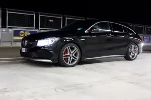 Mercedes CLA e CLA Shooting Brake Night e Dark Night - Test drive a Modena 30 e 31 ottobre 2015 - 31