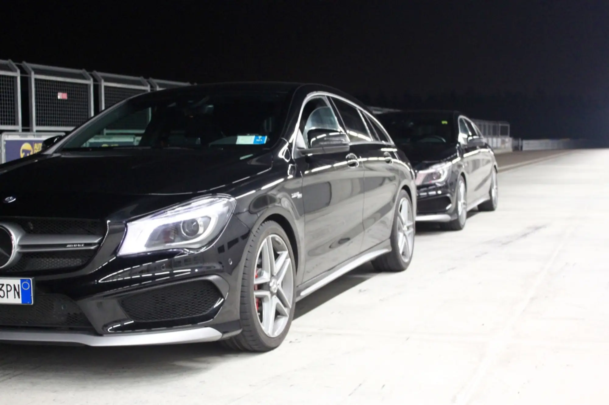 Mercedes CLA e CLA Shooting Brake Night e Dark Night - Test drive a Modena 30 e 31 ottobre 2015 - 35