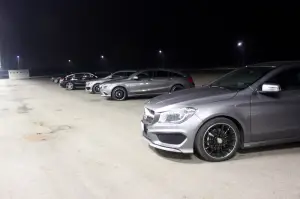 Mercedes CLA e CLA Shooting Brake Night e Dark Night - Test drive a Modena 30 e 31 ottobre 2015