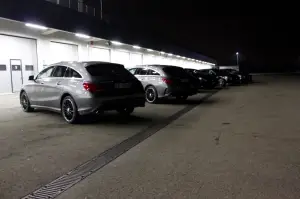 Mercedes CLA e CLA Shooting Brake Night e Dark Night - Test drive a Modena 30 e 31 ottobre 2015