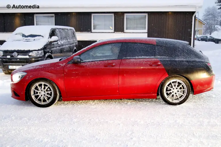 Mercedes CLA Shooting Brake 2015 - Foto spia 24-01-2014 - 3