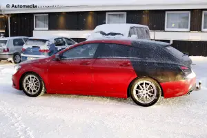 Mercedes CLA Shooting Brake 2015 - Foto spia 24-01-2014