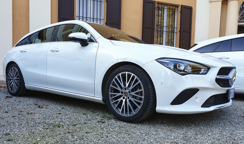 Mercedes CLA Shooting Brake 2020- Prova su strada Bologna