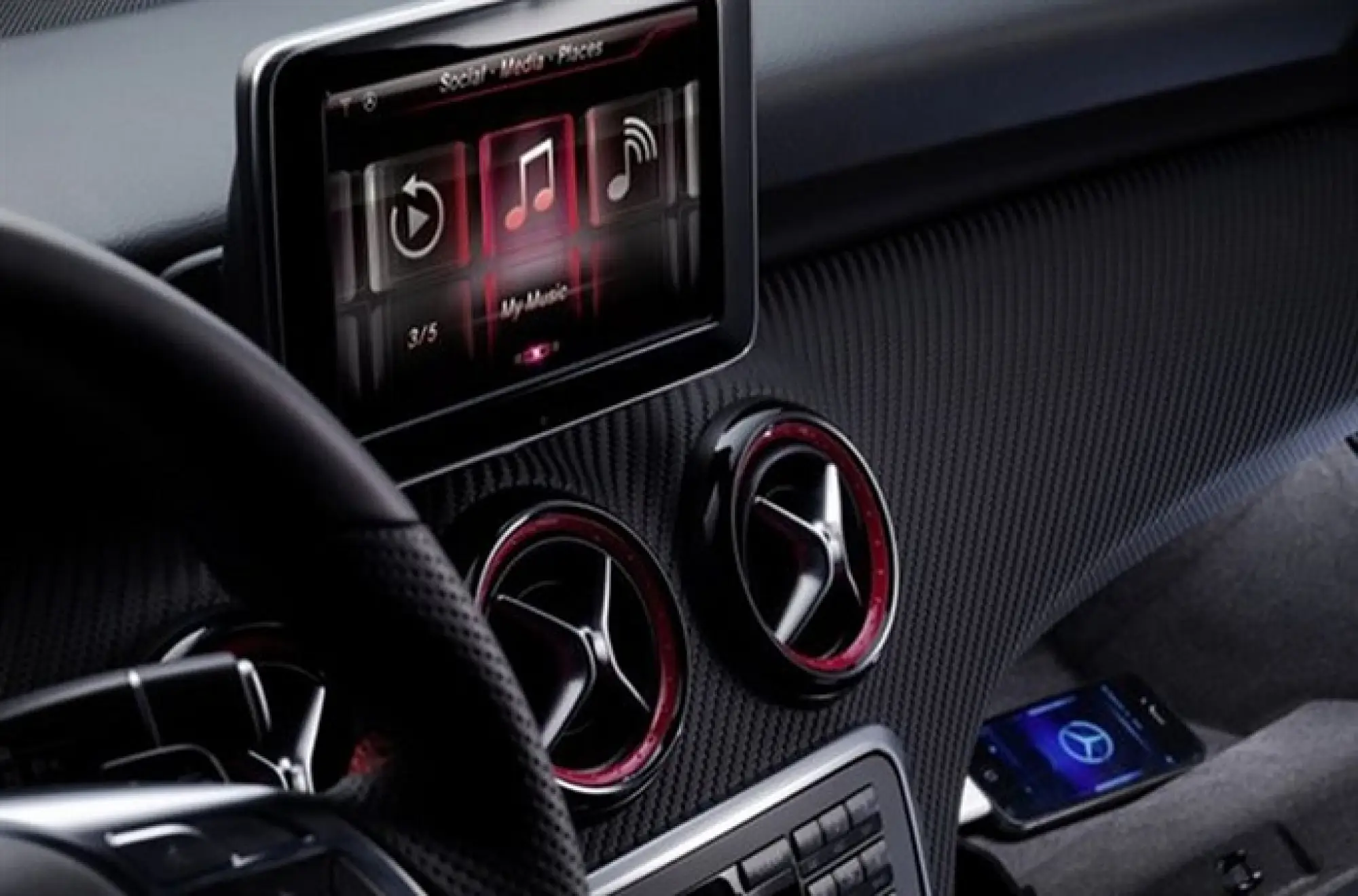 Mercedes Classe A 2012 abitacolo - 2