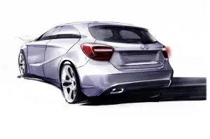 Mercedes Classe A 2012 nuove immagini - 22