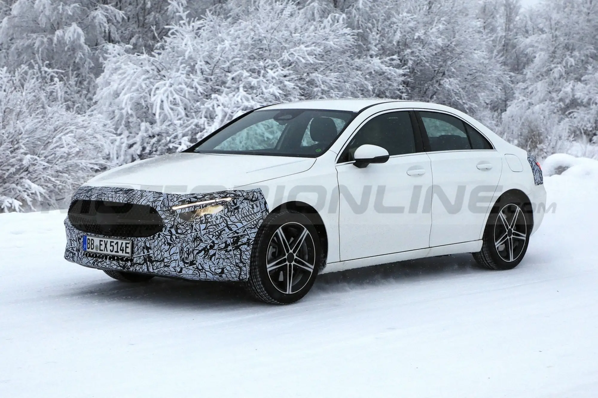 Mercedes Classe A 2023 - Foto Spia 31-03-2022 - 11