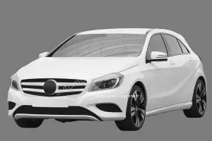 Mercedes Classe A bozzetti