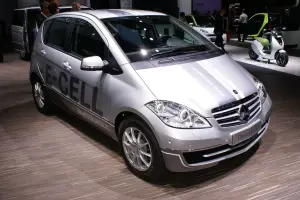 Mercedes Classe A E-CELL al Salone di Parigi 2010