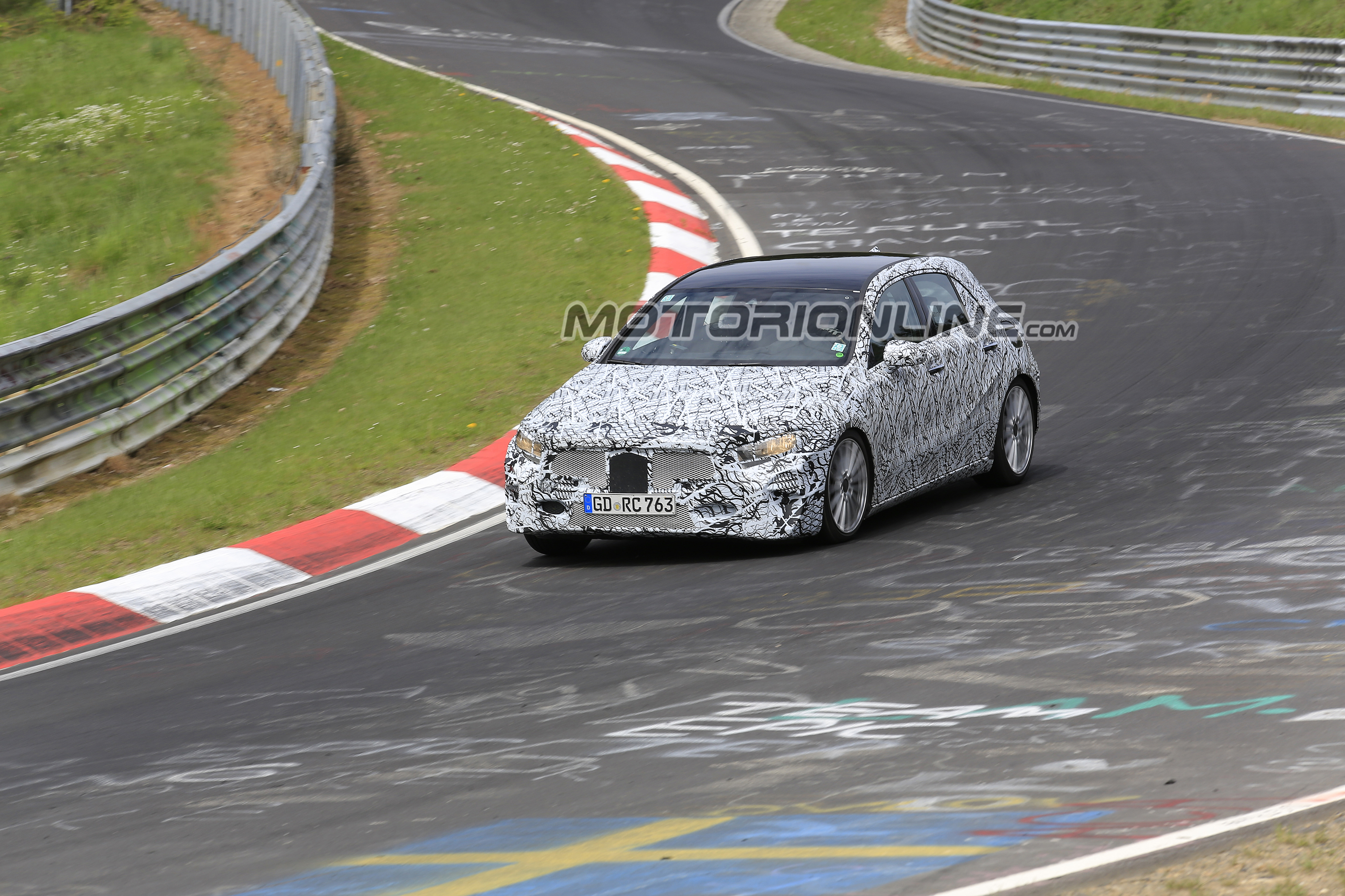 Mercedes Classe A MY 2018 - Foto spia 16-05-2017