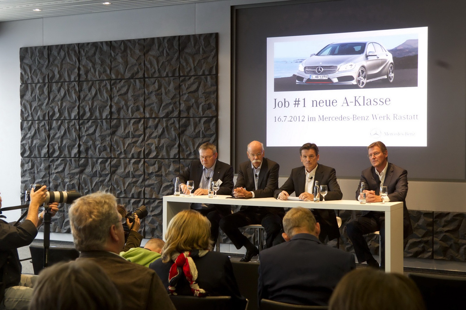Mercedes Classe A produzione