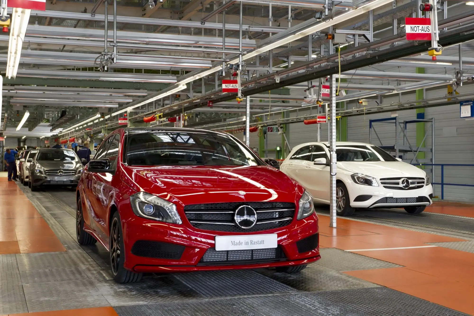 Mercedes Classe A produzione - 11