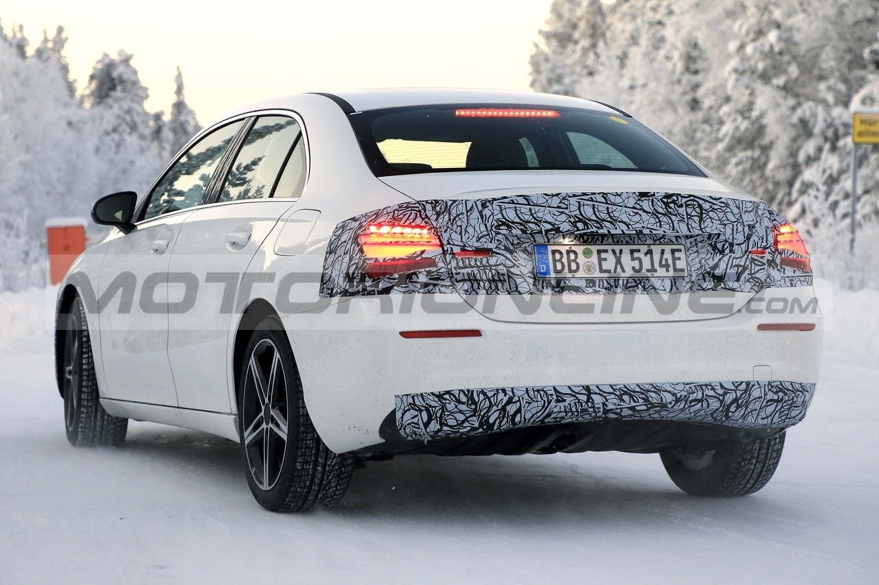 Mercedes Classe A Sedan 2023 - Foto Spia 08-12-2021