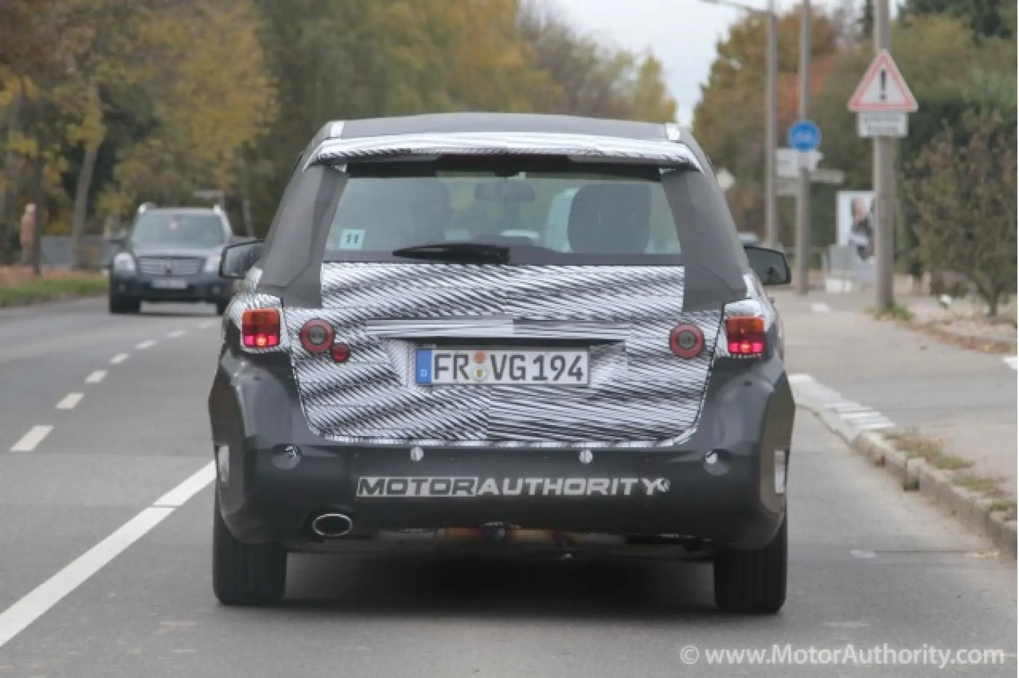 Mercedes Classe B 2012 - Foto spia 29-06-2011 - 16