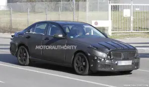 Mercedes Classe C 2013 foto spia aprile 2012