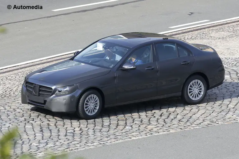 Mercedes Classe C 2014 - Foto spia 27-08-2013 - 2