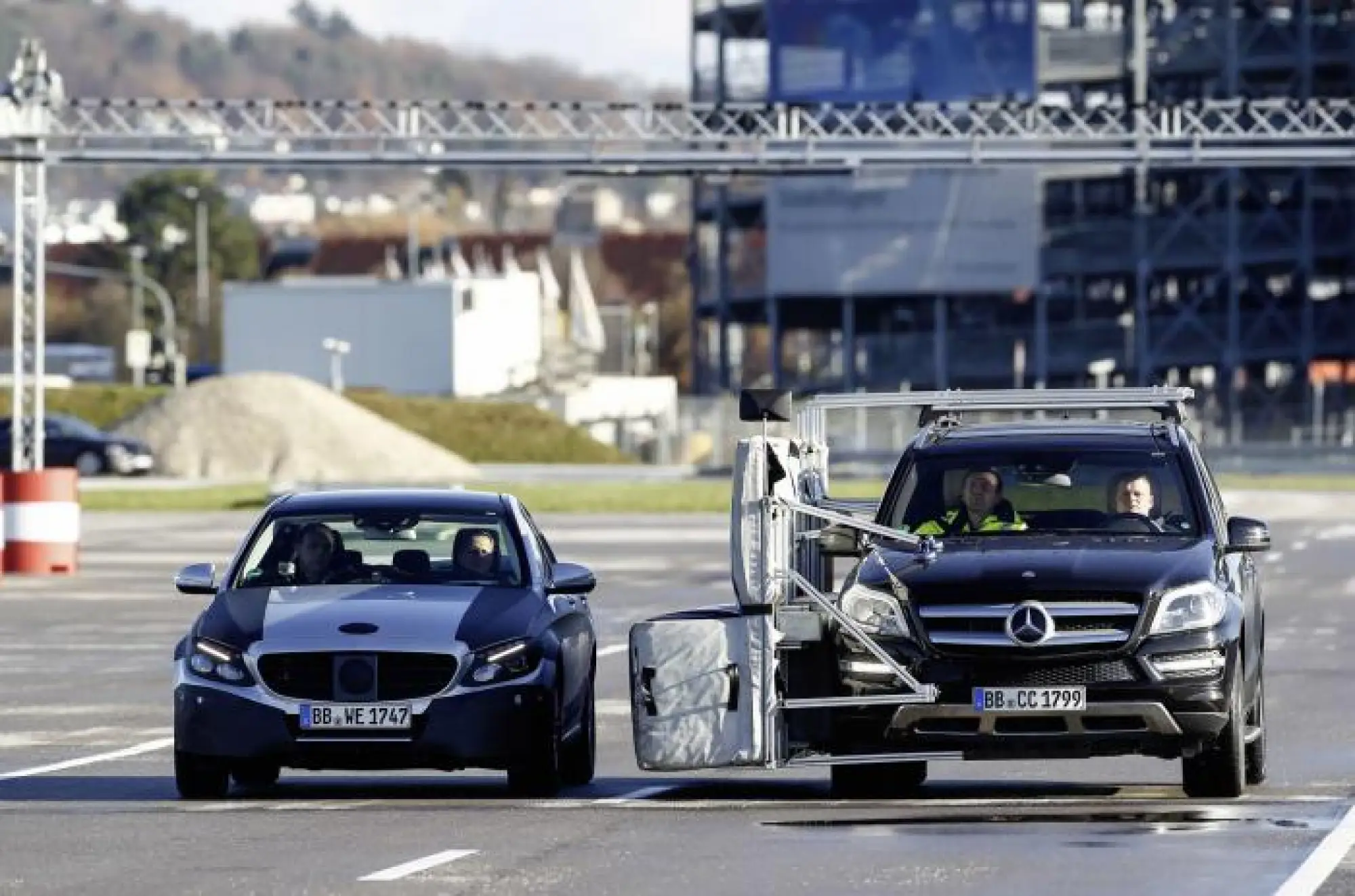 Mercedes Classe C 2014 - Test Michael Schumacher - 1