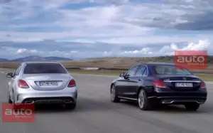 Mercedes Classe C 2015 immagini sfuggite - 30