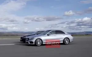 Mercedes Classe C 2015 immagini sfuggite - 31