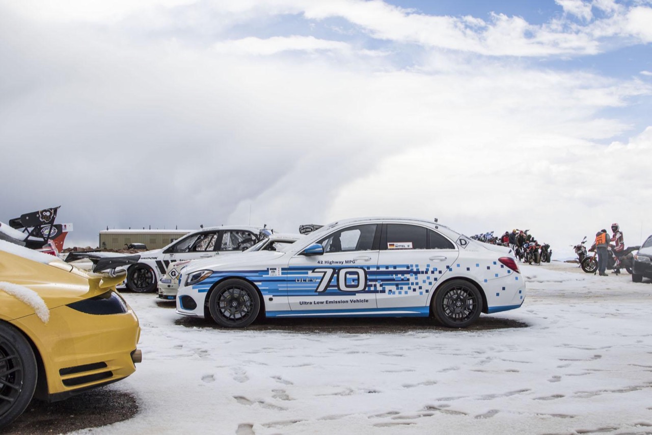 Mercedes Classe C 250 d 4MATIC a Pikes Peak 2015