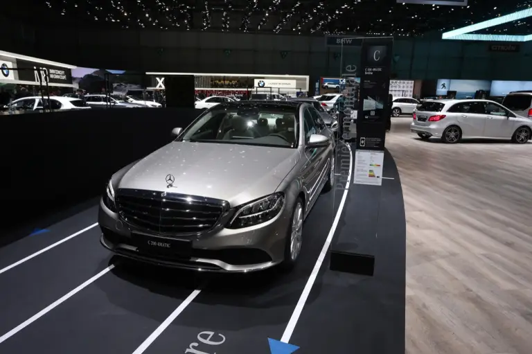 Mercedes Classe C Berlina e Station Wagon - Salone di Ginevra 2018 - 13