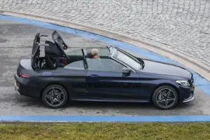 Mercedes Classe C Cabrio 2016 - Foto spia 16-12-2015
