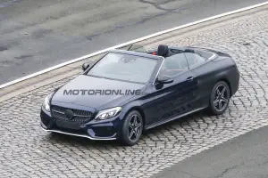 Mercedes Classe C Cabrio 2016 - Foto spia 16-12-2015