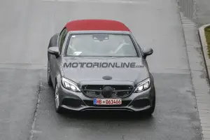 Mercedes Classe C Cabrio 2016 - Foto spia 16-12-2015 - 1