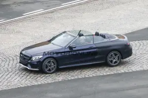 Mercedes Classe C Cabrio 2016 - Foto spia 16-12-2015