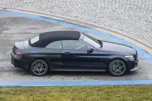 Mercedes Classe C Cabrio 2016 - Foto spia 16-12-2015