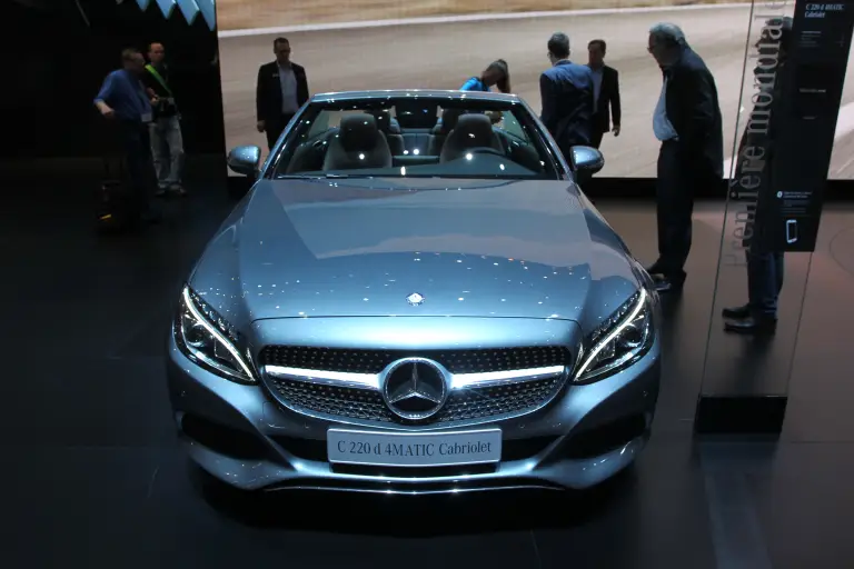 Mercedes Classe C Cabrio - Salone di Ginevra 2016 - 7