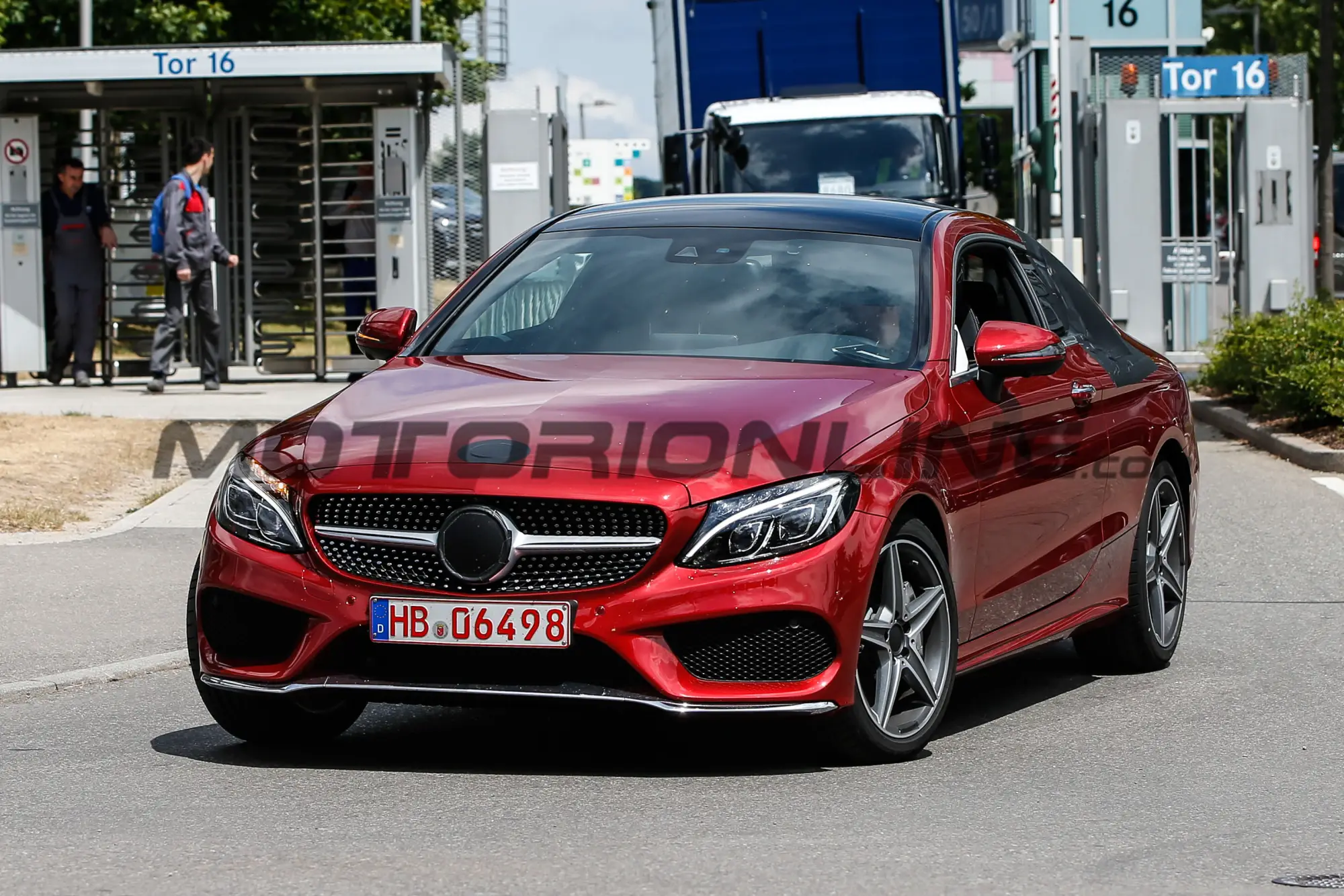 Mercedes Classe C Coupe 2016 - Foto spia 29-07-2015 - 2