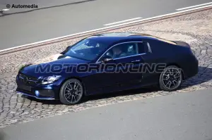 Mercedes Classe C Coupe MY 2016 - Foto spia 27-05-2015 