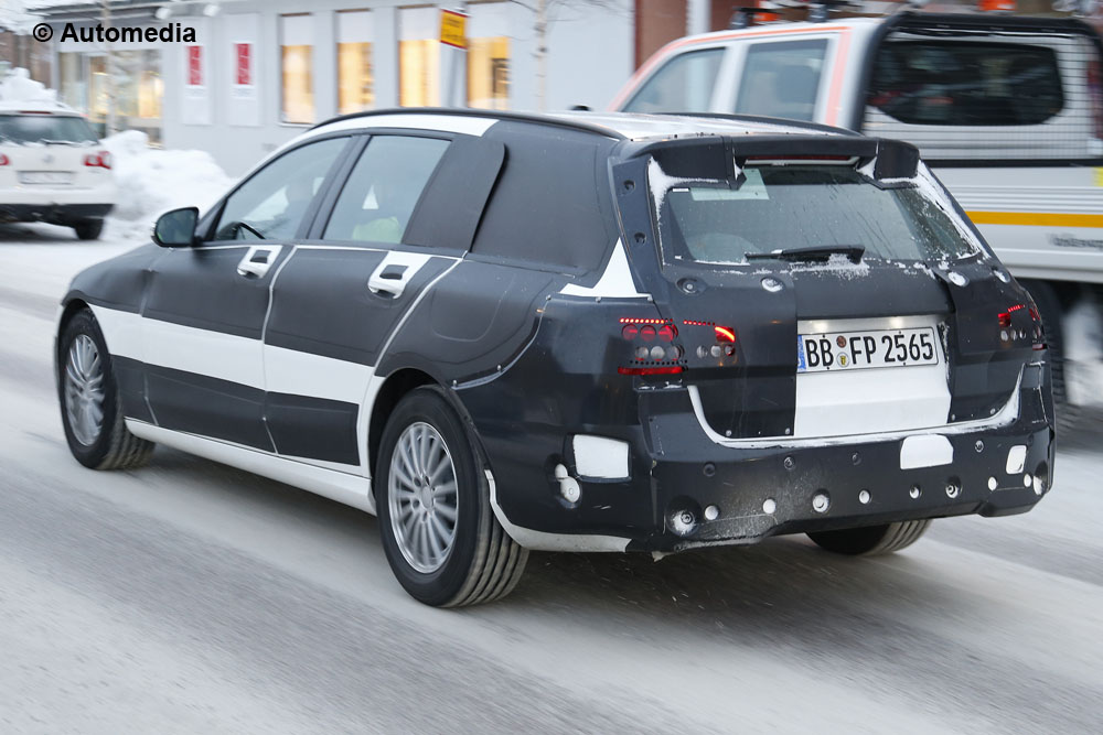 Mercedes Classe C Estate - Foto spia 03-02-2014